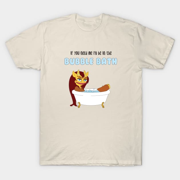 Bubble Bath Connie the Hormone Monstress Bubble Bath Big Mouth TShirt TeePublic